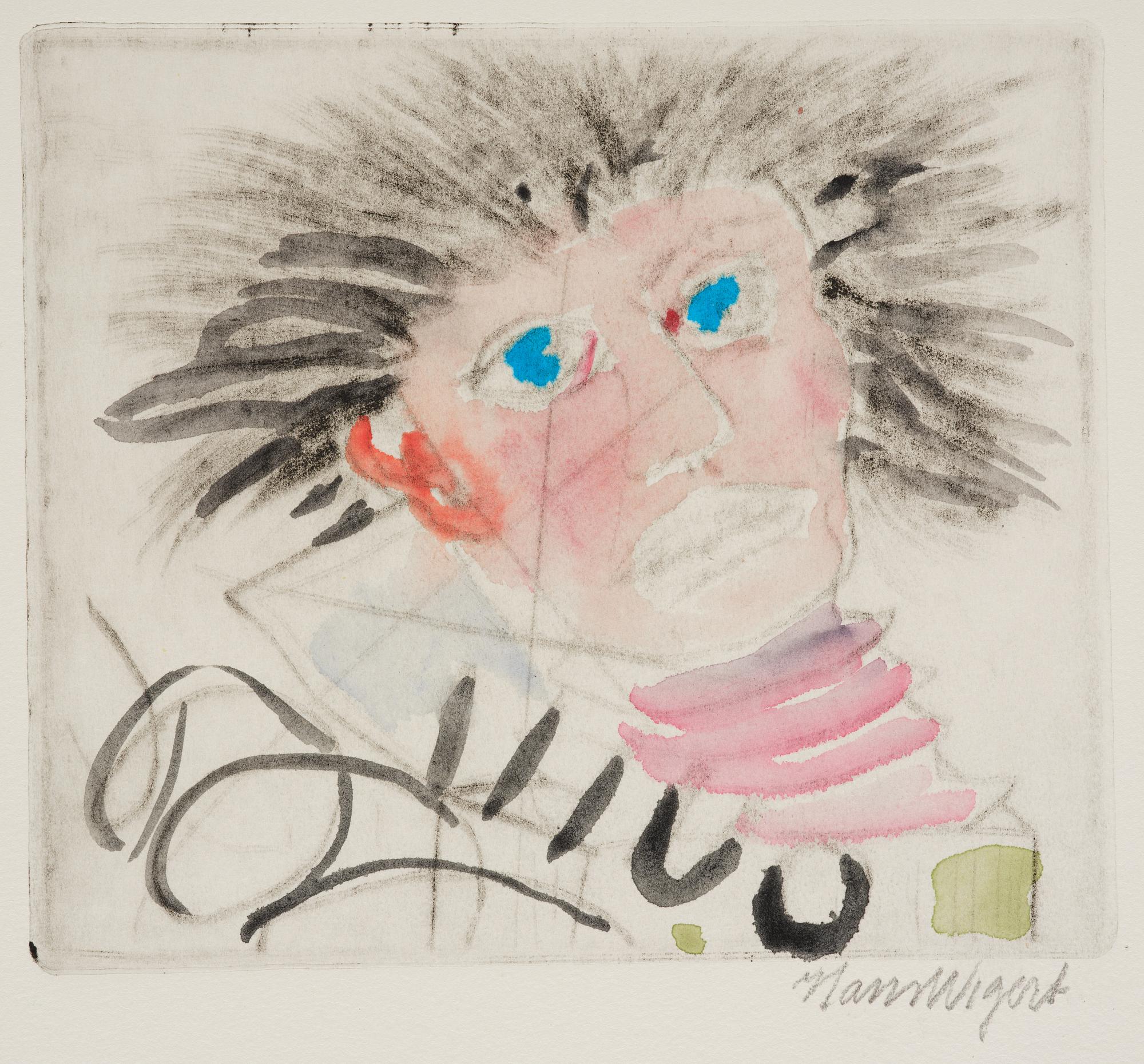 Hans Wigert, The face.
