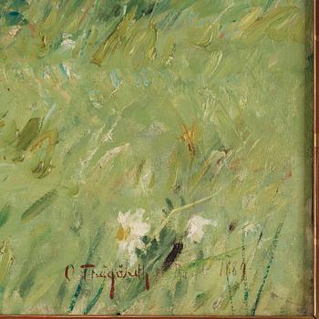 Carl Trägårdh, Grazing cattle.