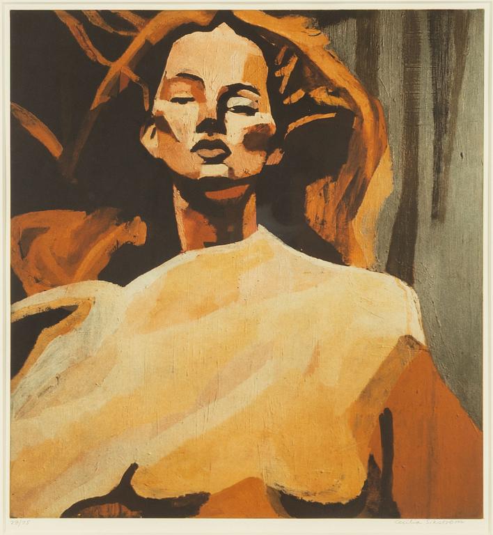 Cecilia Sikström, "Omslagsflickan".