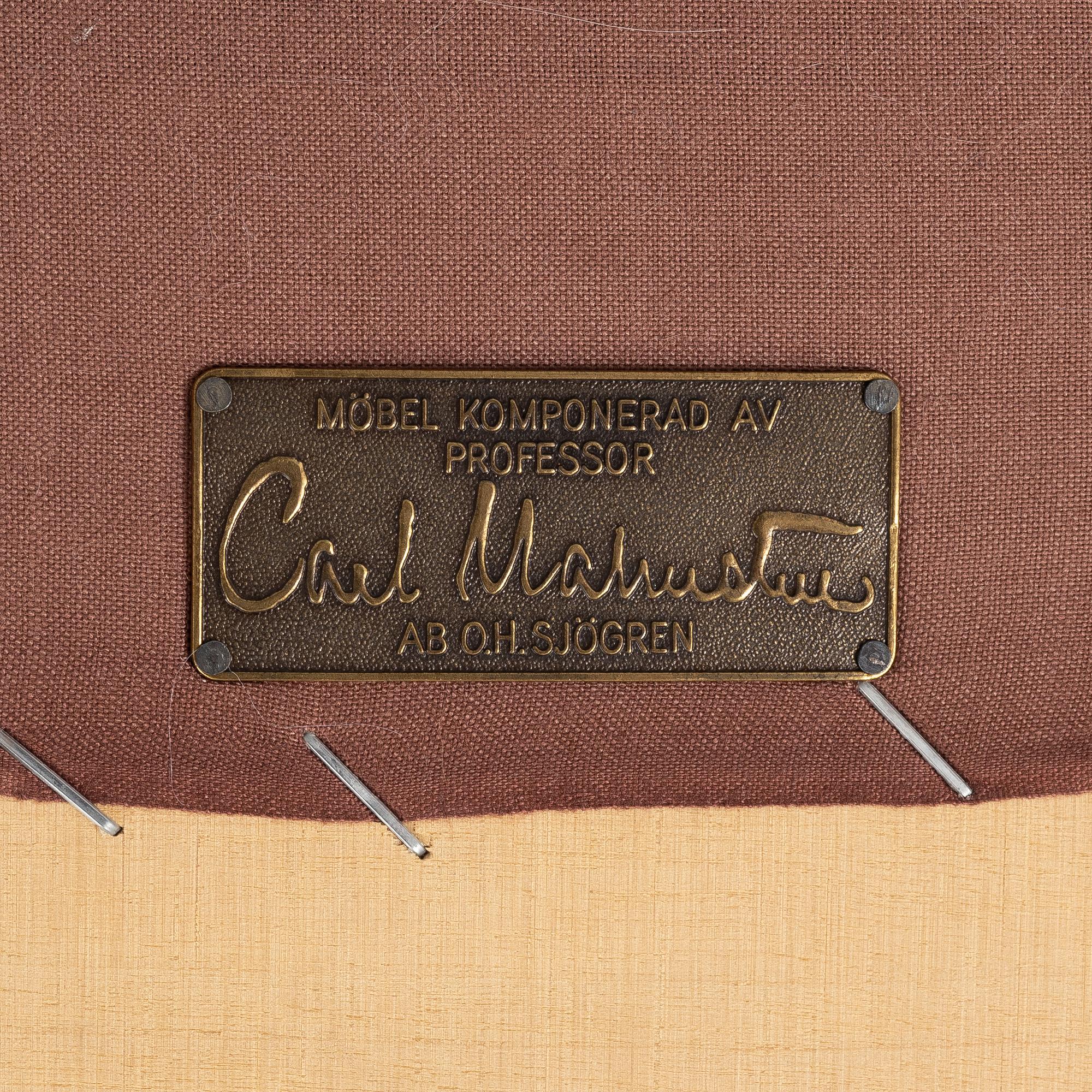 Carl Malmsten, armchair "Vår Fru", OH Sjögren, late 20th century.