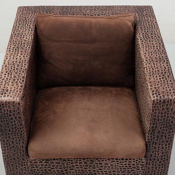 Rodolfo Dordoni, fåtölj, "Suitcase", för Minotti, Italien.