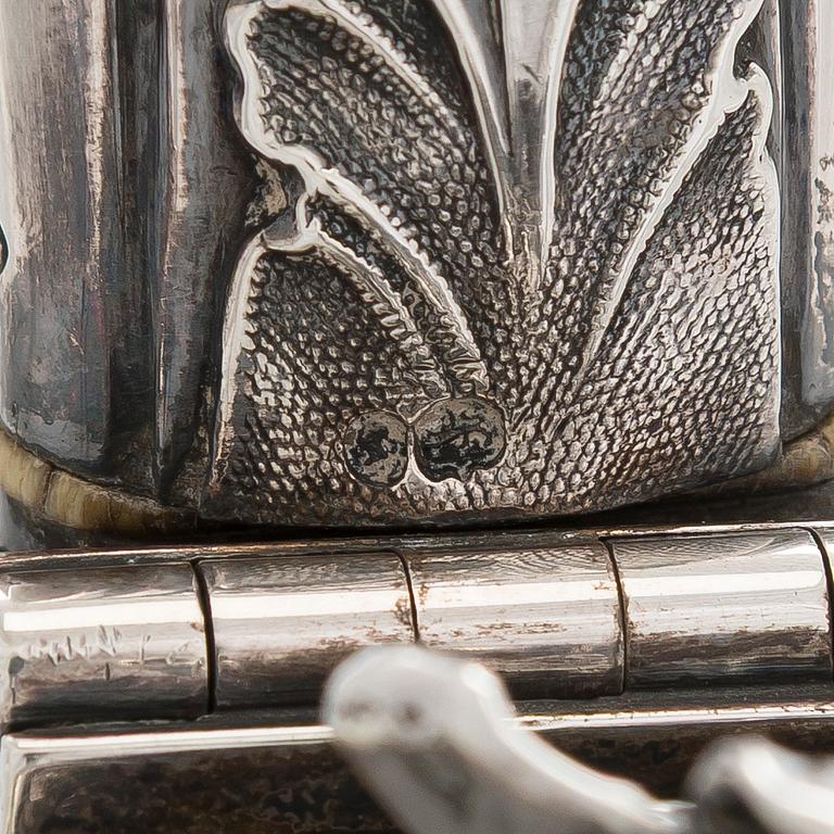 Charles Reily & George Storer, kannu, sterlinghopea, Lontoo 1839.