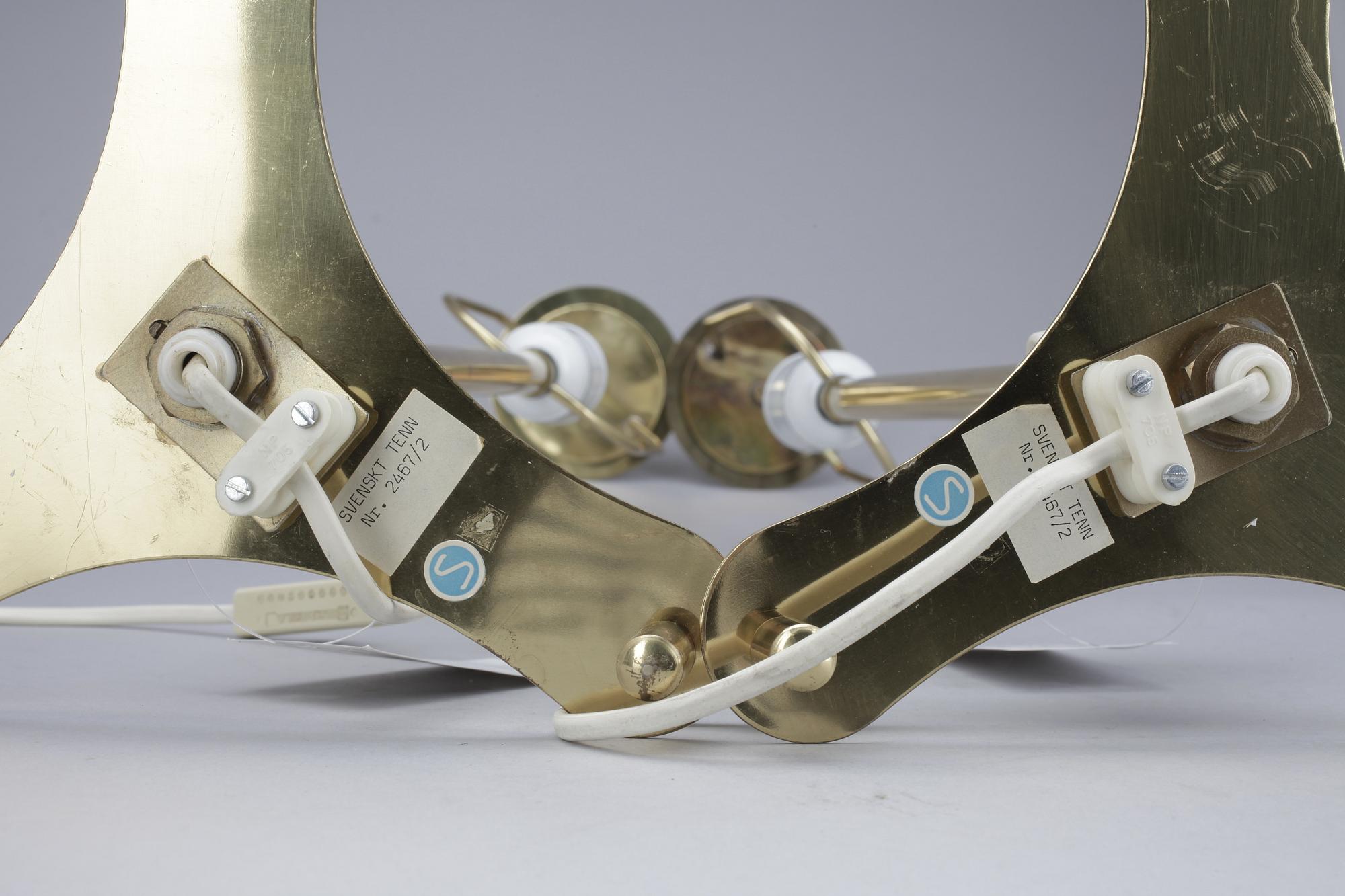 BORDSLAMPOR, ett par, nr.2467/2, Josef Frank för Svenskt Tenn.