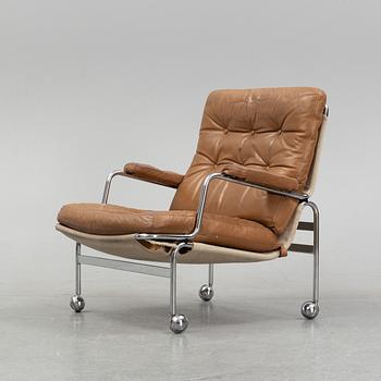 A model 'Karin' easy chair by Bruno Mathsson for Dux.