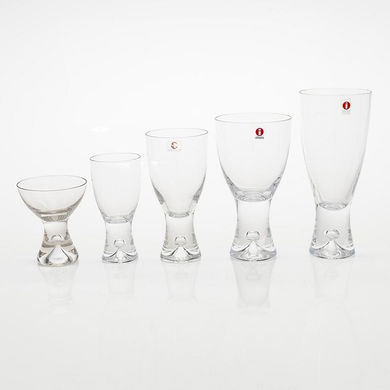 Tapio Wirkkala, A set of 24 "Tapio" drinking glasses, 1950s/60s.