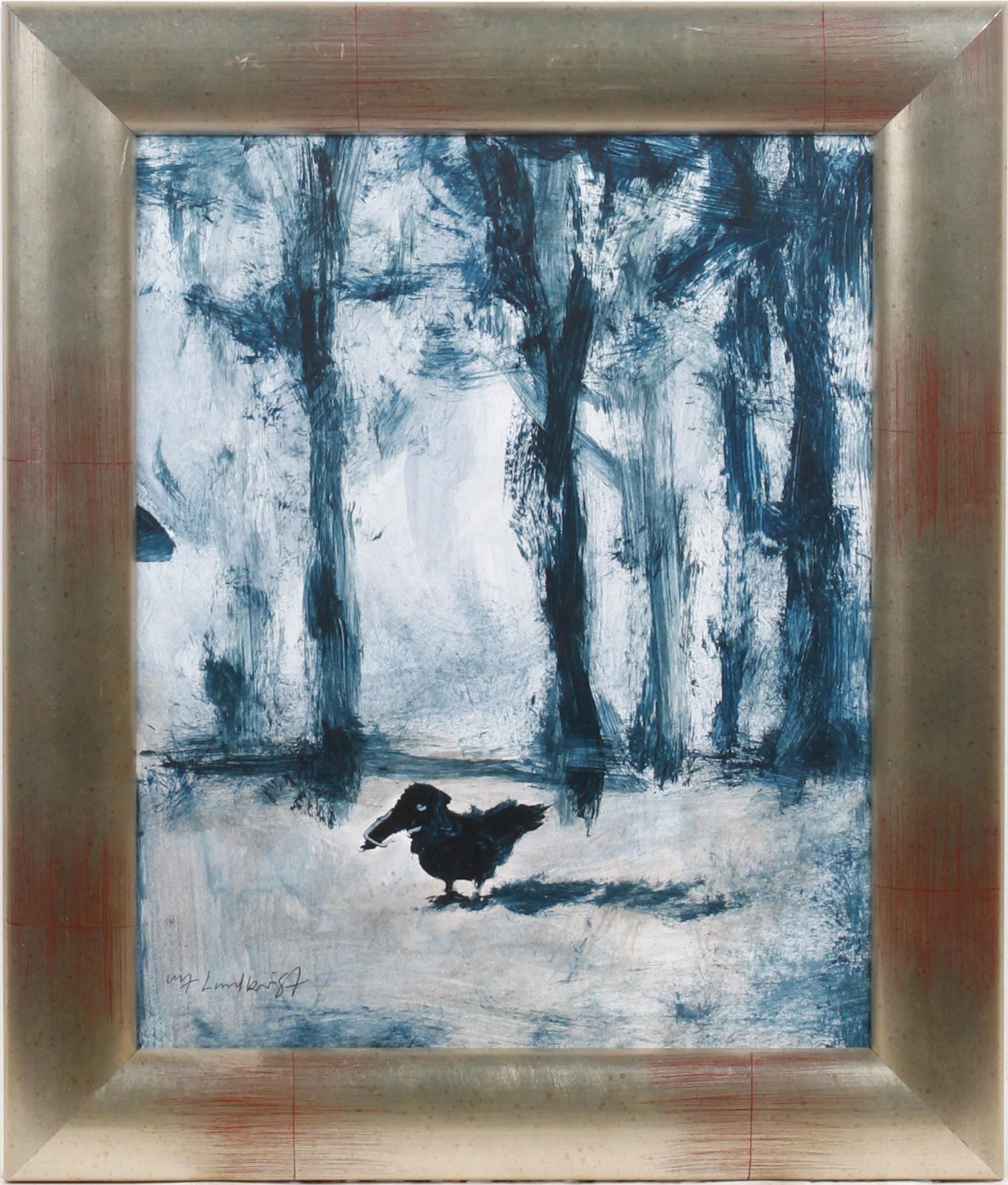 ULF LUNDQVIST, gouache, sign.