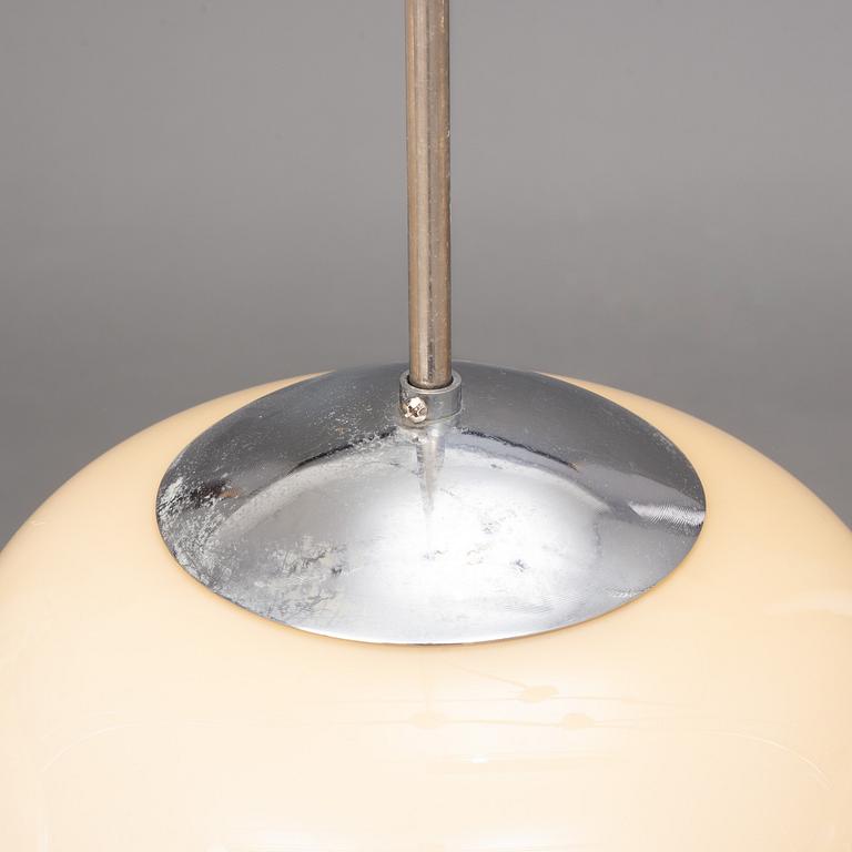 Asea, a set of three ceiling lamps, Swedish Modern, 1940s.