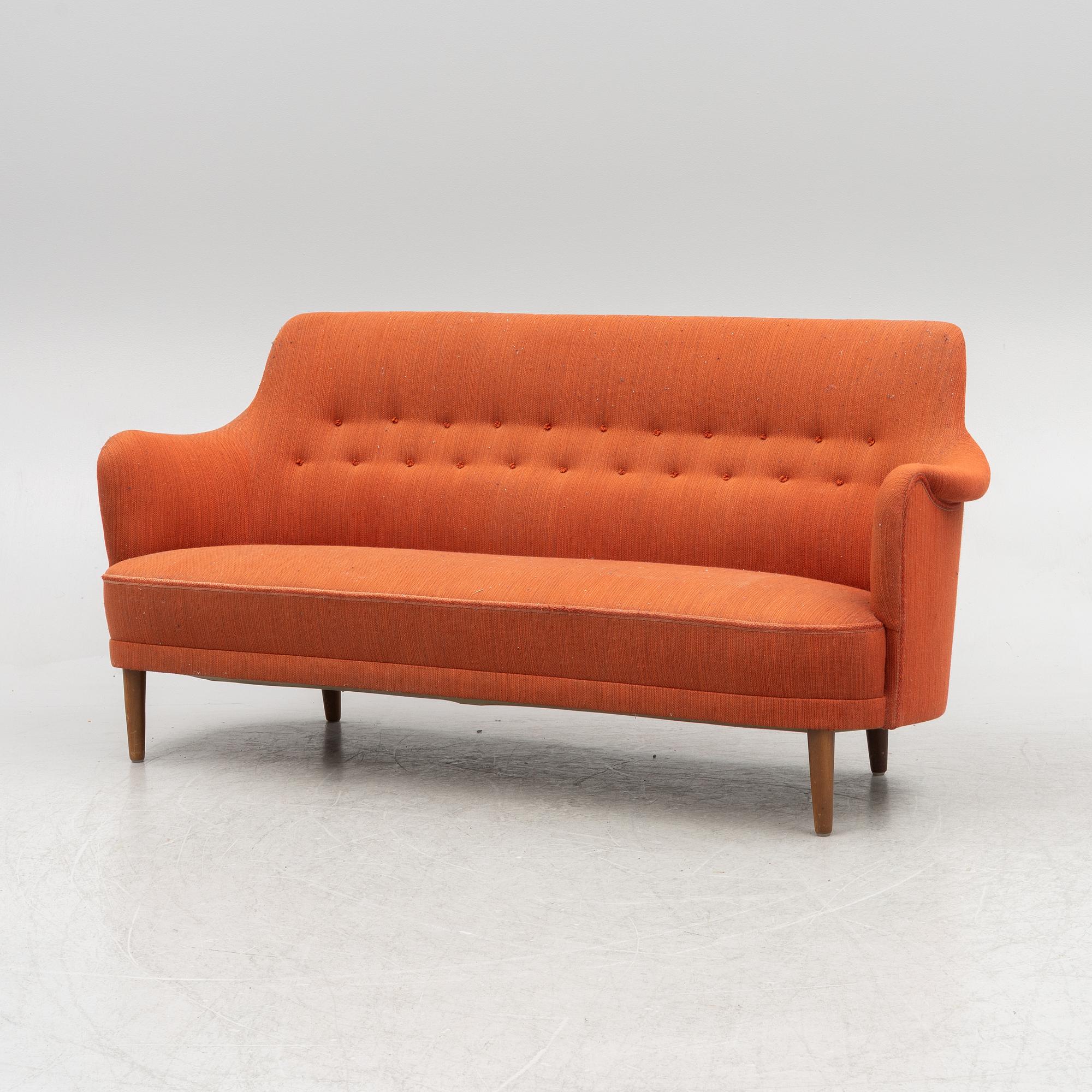 Carl Malmsten, a 'Samsas' sofa, second part of the 20th century.