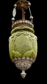 MÅNSKENSAMPEL, omkring år 1900.