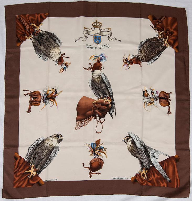 SCARF, "Chasse à Vol", Hermès.