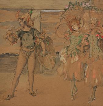 Georg Pauli/Hanna Hirsch-Pauli, Festival procession.