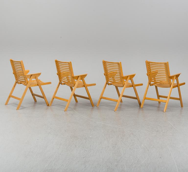 NIKO KRALJ, four 'Rex' chairs, second half of the 20th Century.