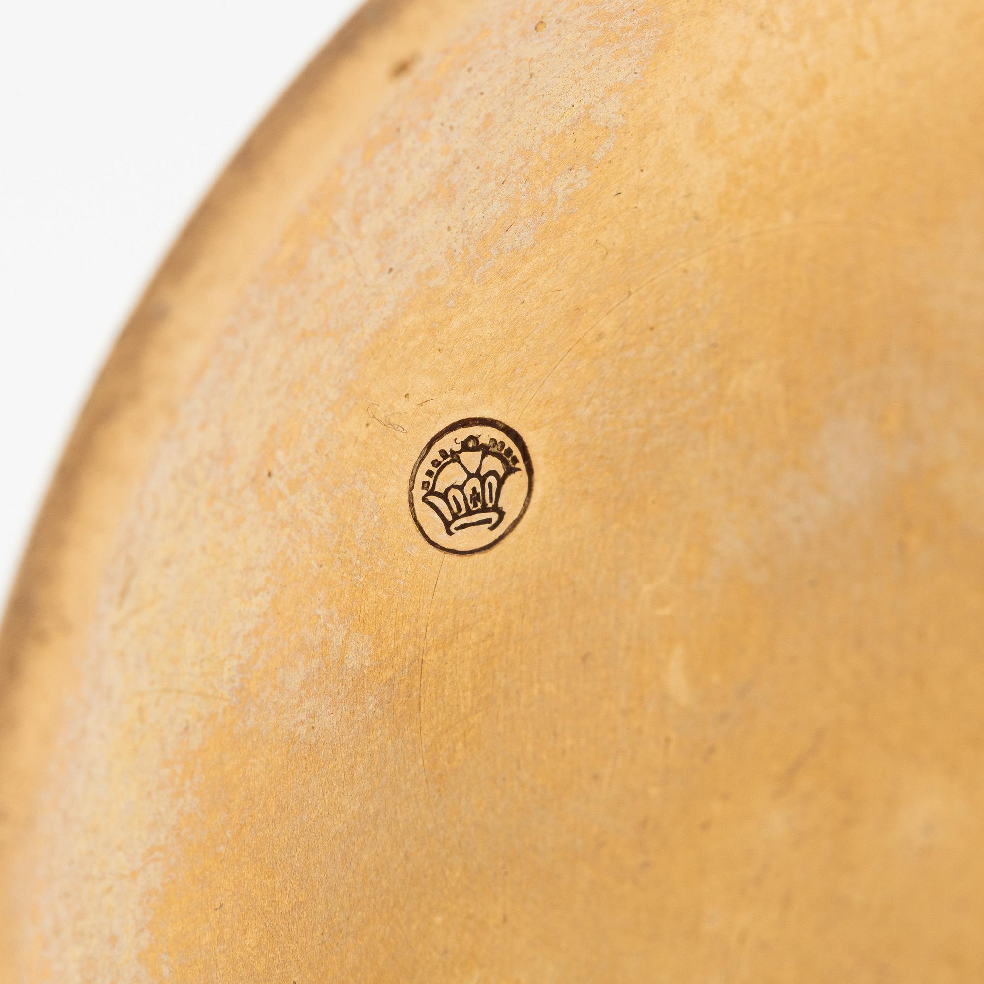 Pocket watch, 14K gold, hunter, 52.5 mm.