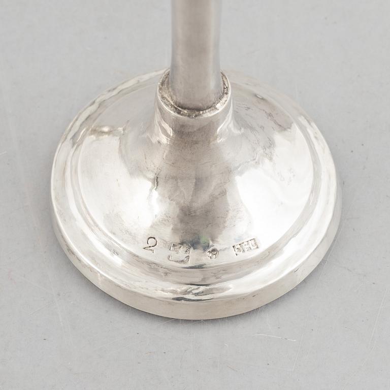 Supkalkar, 2 st, silver, Sverige, 1800-talets början.