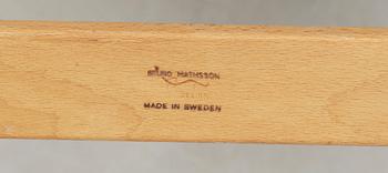 FÅTÖLJ, "Eva", Bruno Mathsson, för Karl Mathsson, Värnamo, 1963.