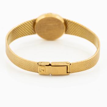 Tissot, 18K guld, armbandsur, 17,5 mm.