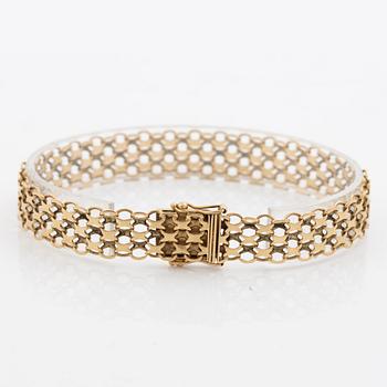 Bracelet, x-link, 18K gold.