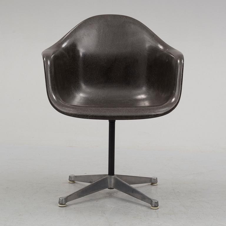 A 1950's/60's 'DAR, armchair by Charles & Ray Eames, Herman Miller.