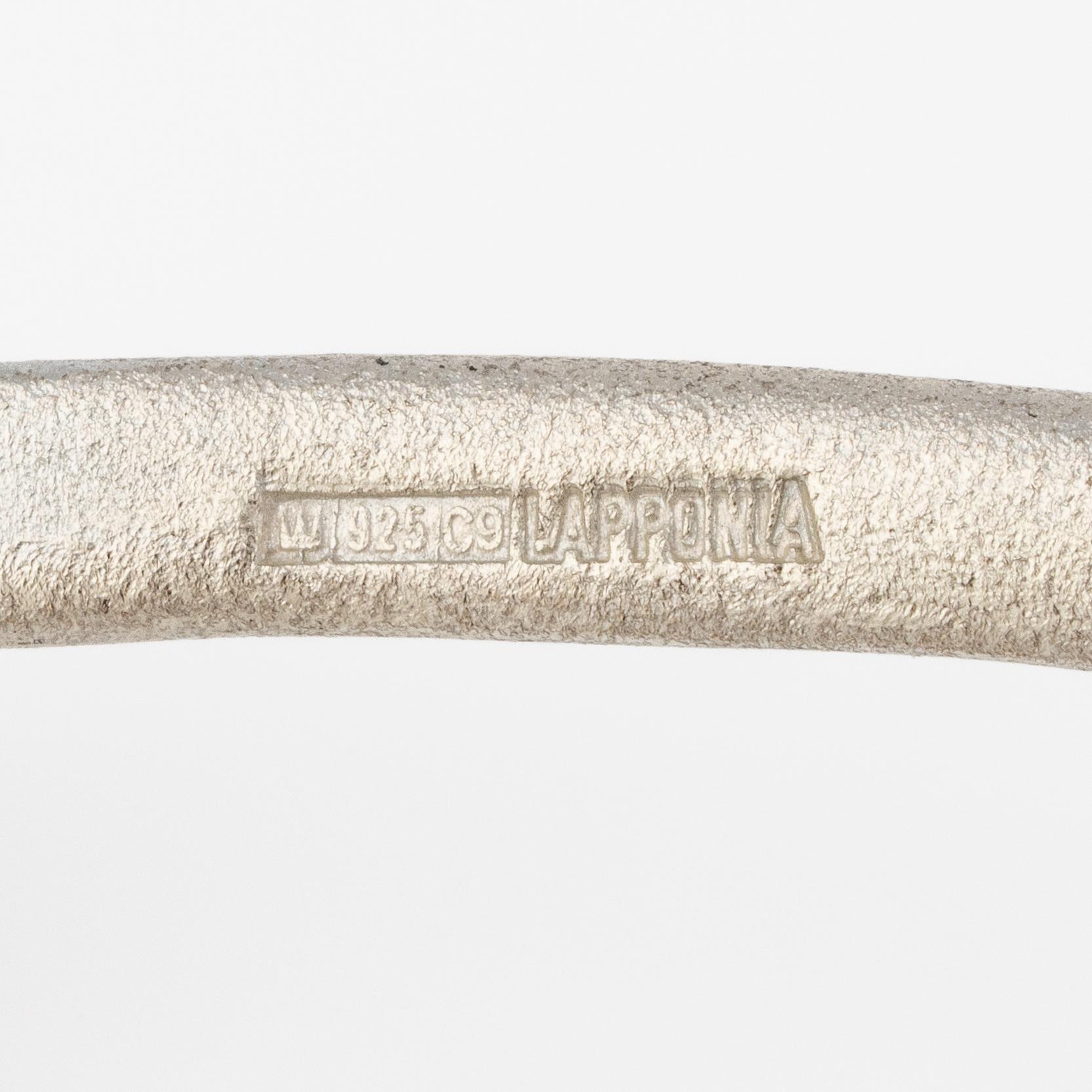 Lapponia, collier, silver, 2004.