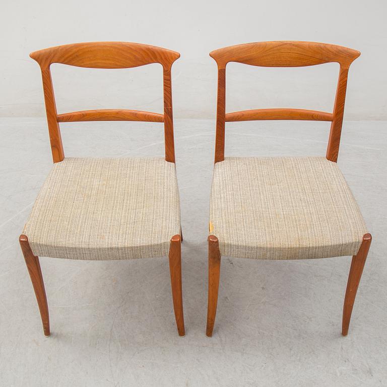 CARL-EWERT EKSTRÖM, 4 chairs, "Lärkan", Albin Johansson & Söner AB, 1960s.