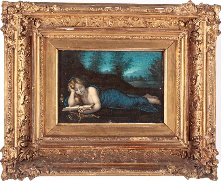 FRANCESCO ALLEGRINI, efter, blandteknik, 1800/1900-tal.