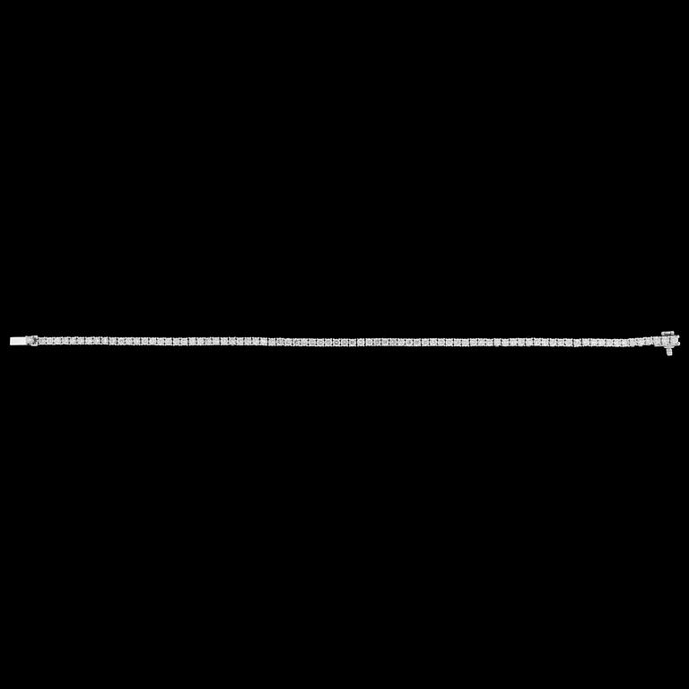 A brilliant cut diamond bracelet, tot. 3.09 cts.