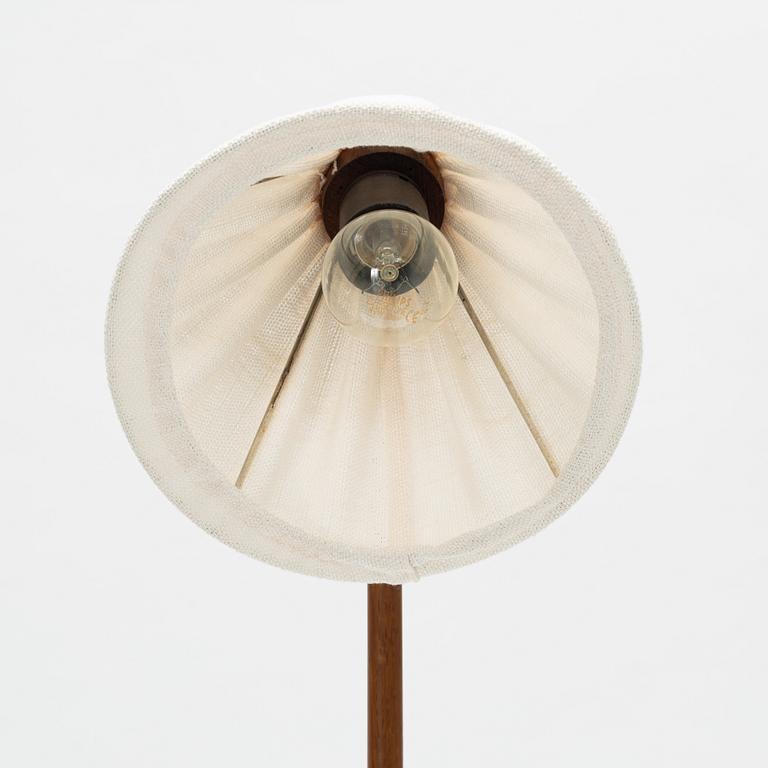 Uno & Östen Kristiansson, an oak floor light, Luxus, Vittsjö, Sweden, mid 20th Century.