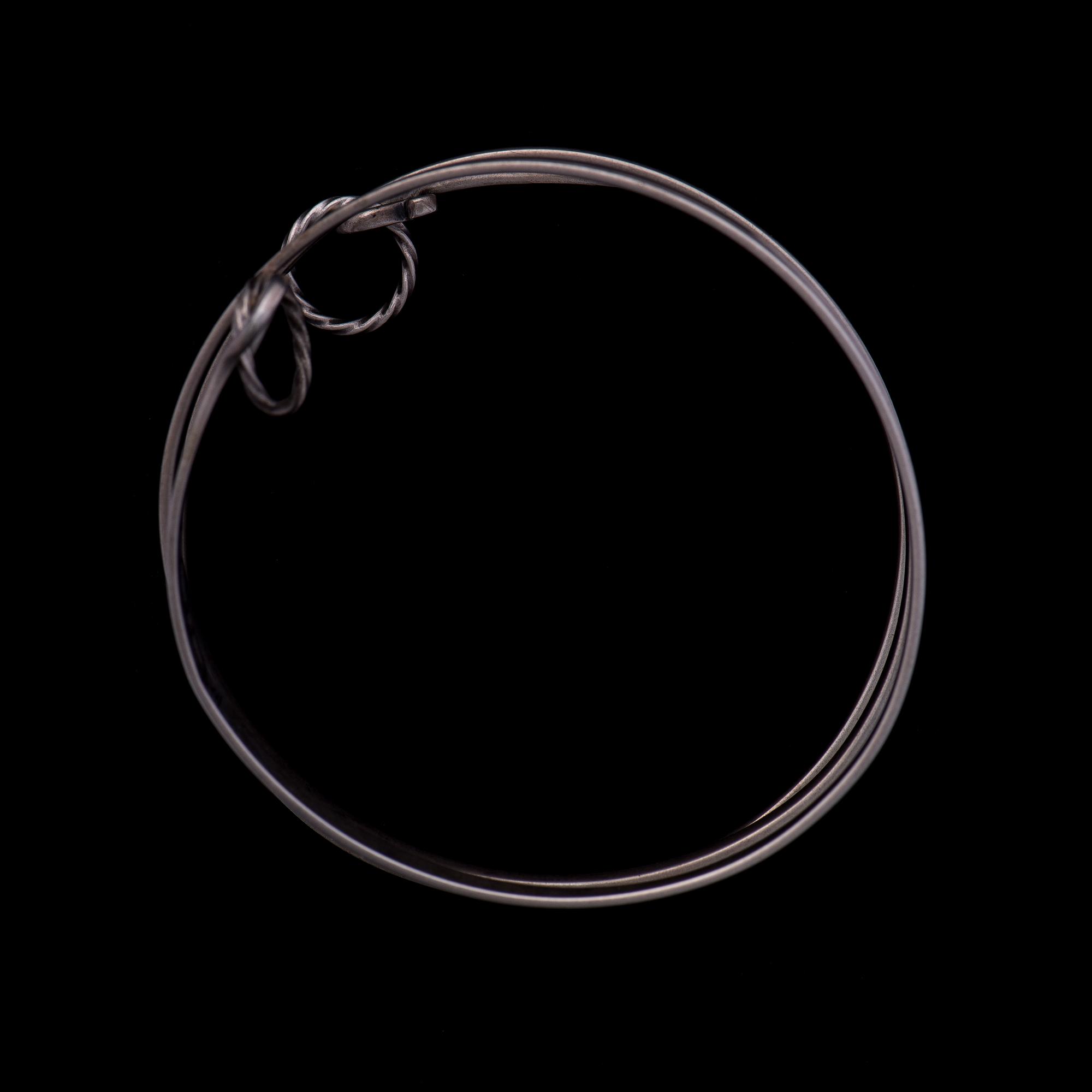 HEIKKI KAKSONEN, ARMBAND, silver, Kalevala Koru 1938.