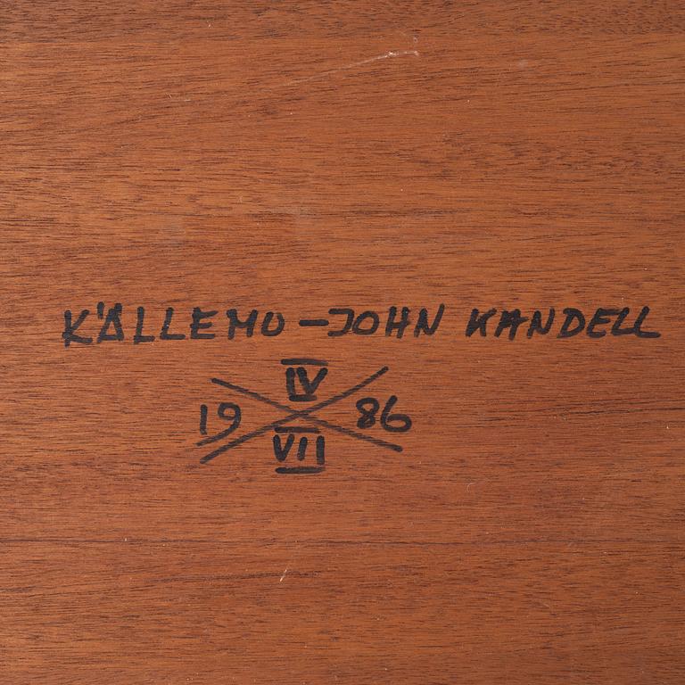 John Kandell, a "Solitär" limited edition desk, Källemo, Sweden, 1986.