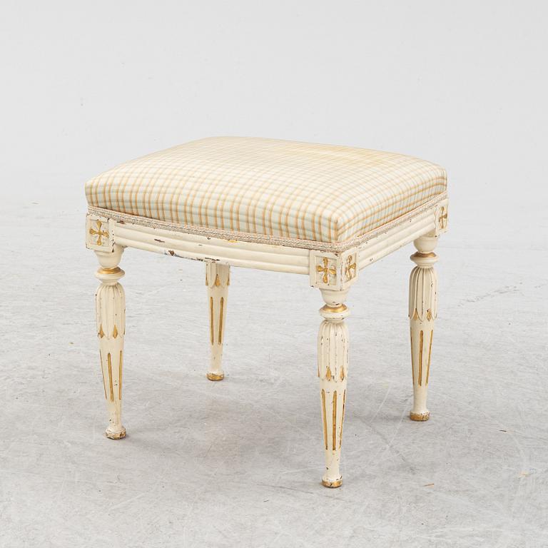 Taburett, gustavianskt provinsarbete, sannolikt 1800-tal.