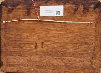 OKÄND KONSTNÄR, olja på duk. 1700/1800-tal.