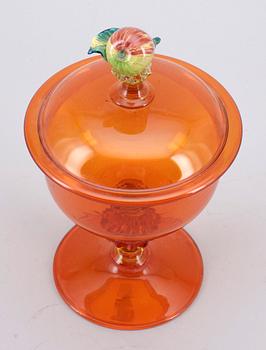 LOCKSKÅL, glas, Murano, Italien.