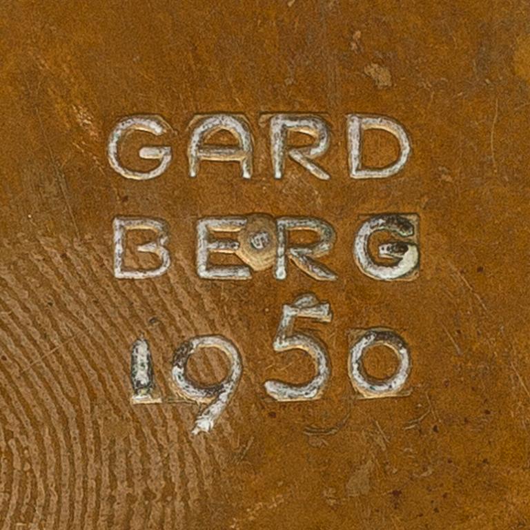 Bertel Gardberg, ljusstakar, ett par, stämplade Gardberg 1950.
