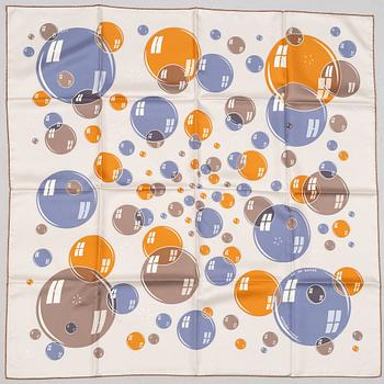 Hermès, scarf, "Bal de Bulles".