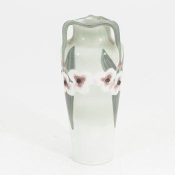 Nils Emil Lundström, an Art Nouveau porcelain vase from Rörstrand, early 20th Century.