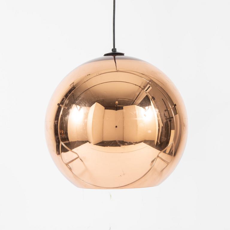 Tom Dixon, taklampa, "Copper Shade", 2000-tal.