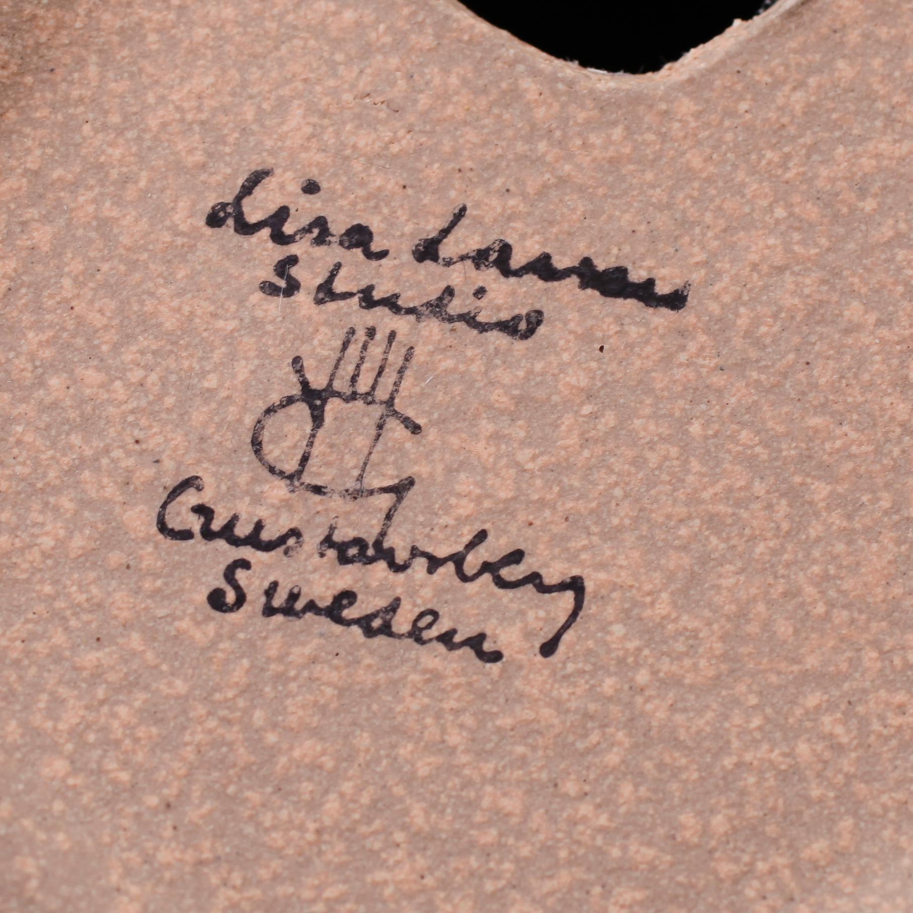 FIGURER, 4 st, stengods, Lisa Larson, Gustavsberg.