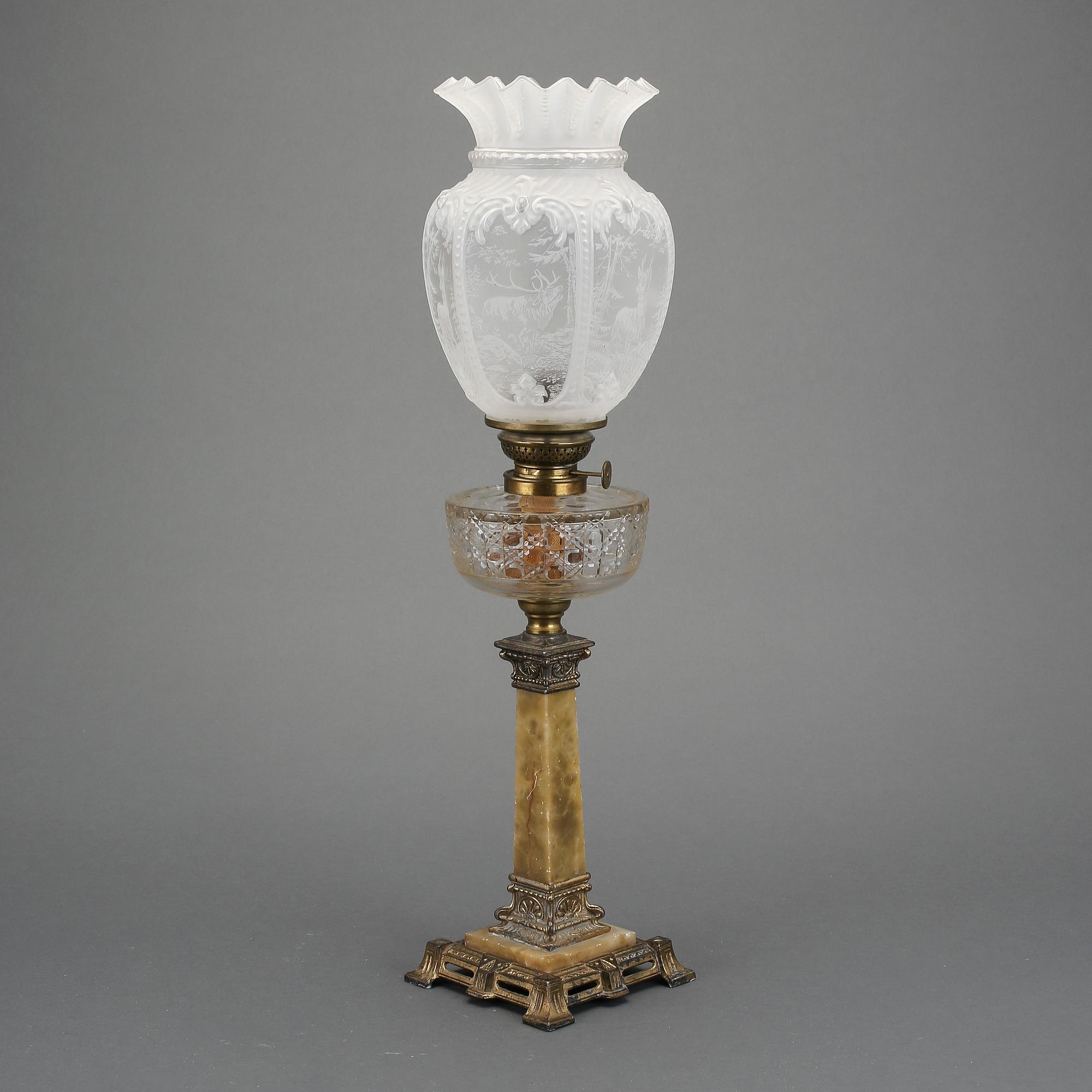 BORDSFOTOGENLAMPA, 1800-talets slut.