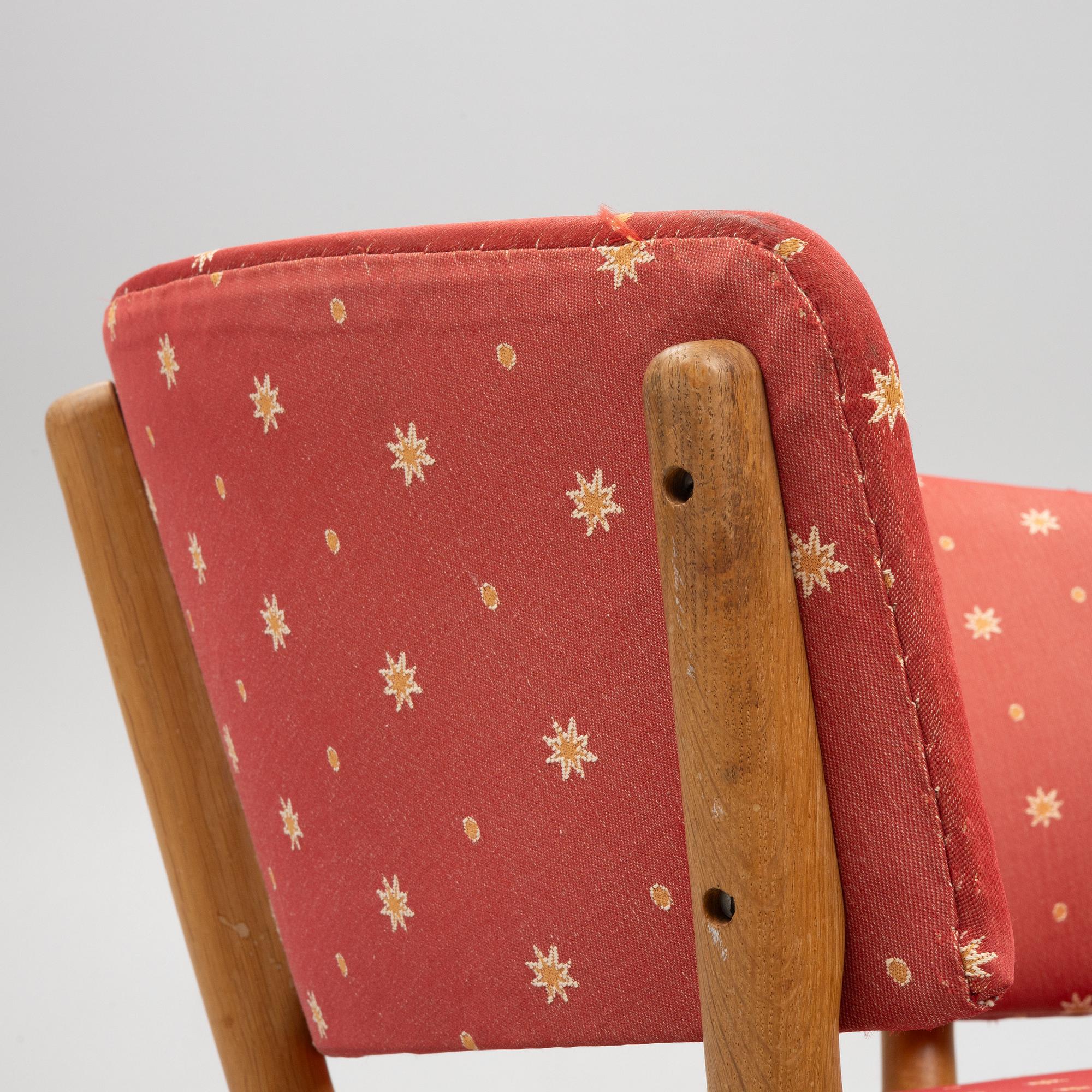 Jörgen and Nanna Ditzel, a pair of armchairs, 'Kitani ND-01', Willadsen, Vejen, 1950's.