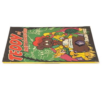 Serietidning, "Teddy på skattsökarfärd", Julen 1953.