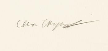 Lena Cronqvist, lithograph, signed and numbered LC 36/40.