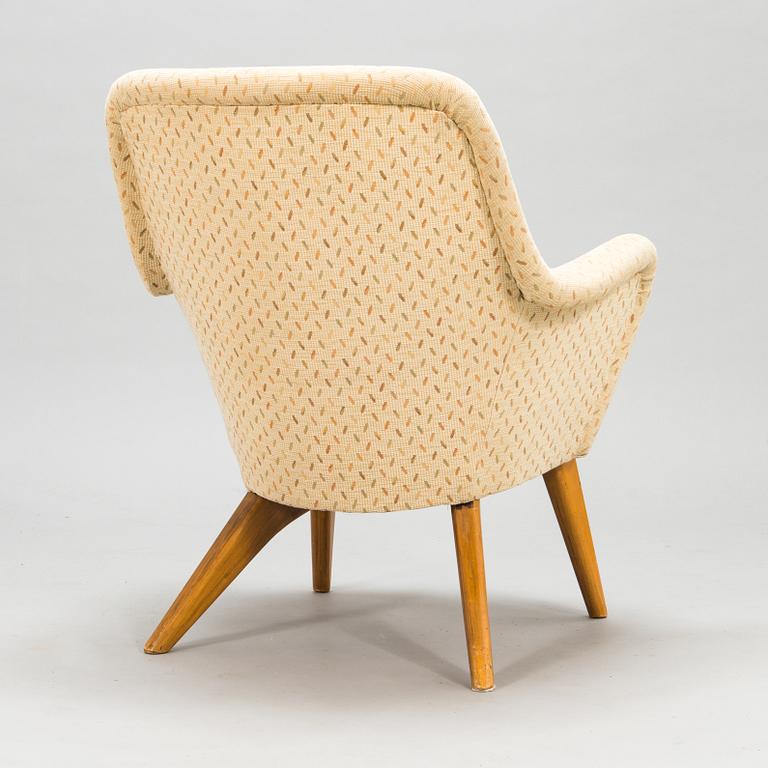 Carl Gustaf Hiort af Ornäs, fåtölj, "Pedro", för Puunveisto Oy - Träsnideri Ab, 1950-tal.