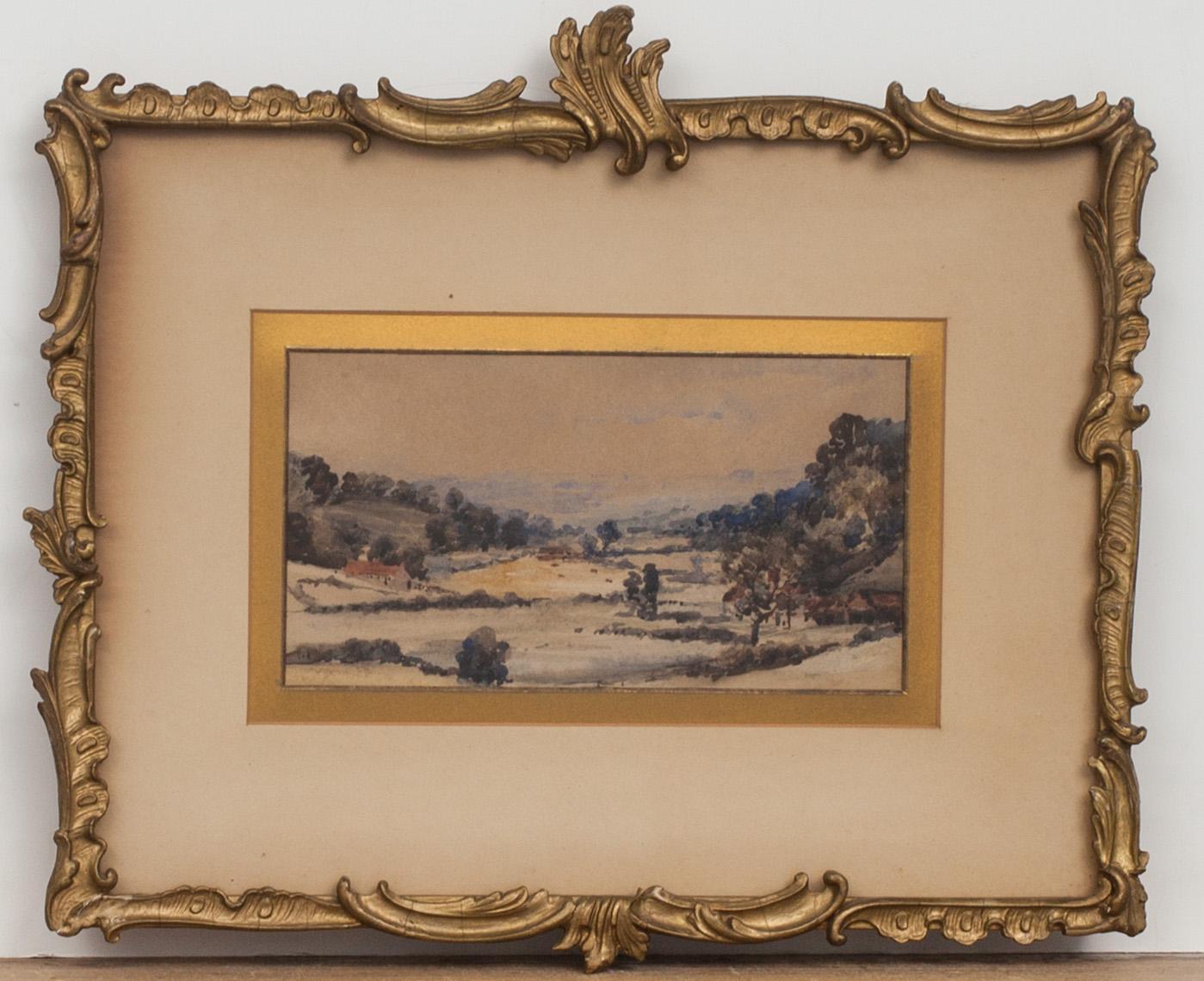 OKÄND KONSTNÄR, akvarell, Skottland. 1800-talets slut.