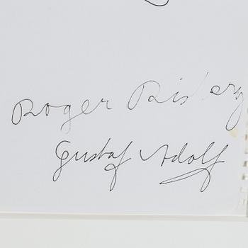 ROGER RISBERG, indian ink on paper, 2005, signed Roger Risberg.