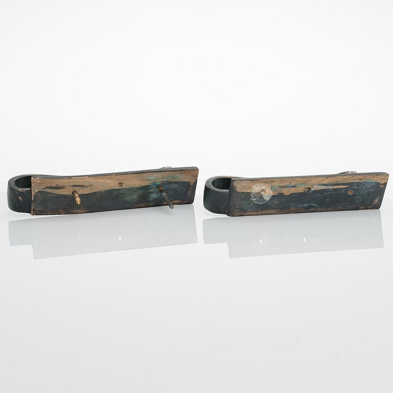ALVAR AALTO, A pair of door handles for Valaistustyö.