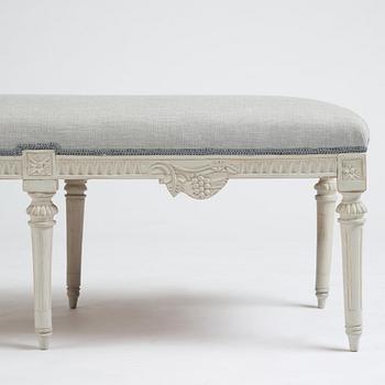 A Gustavian bench from Lindome by Anders Andersson.