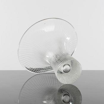 VAS, glas, "Kantarelli", Tapio Wirkkala, Iittala, Finland, 1955, signerad och datera undertill.