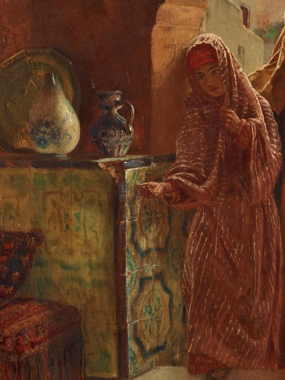 Rudolf Ernst, Inträde i palatset.