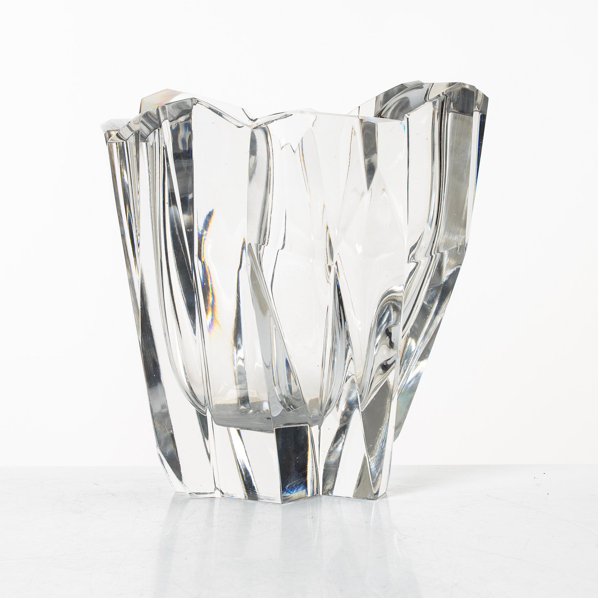 Tapio Wirkkala, vas, modell 3825, "Isberg", Iittala, Finland, 1956.