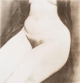 Irving Penn, "Silver Nude", 1949-50.
